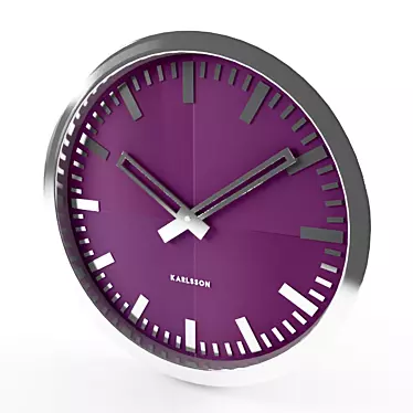 Colourful Splash Wall Clock by Karlsson 3D model image 1 