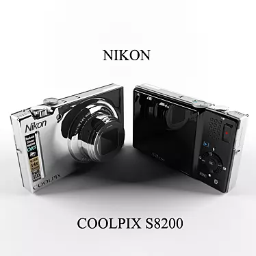 Nikon Coolpix S8200: Capture Every Detail 3D model image 1 