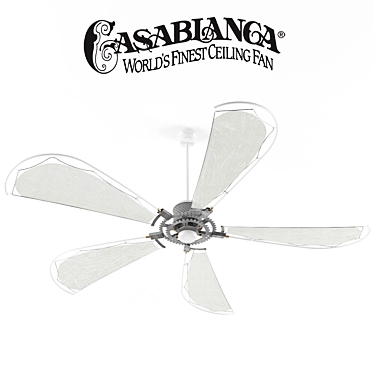 Malibu Breeze Ceiling Fan 3D model image 1 