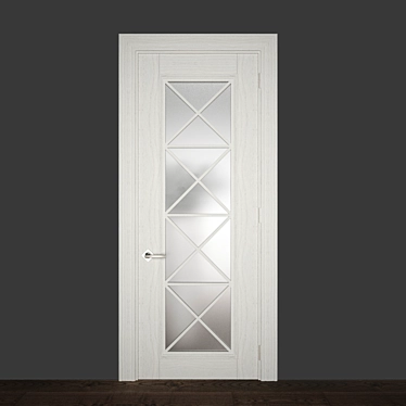 Provence Door: Elegantly Tall 3D model image 1 