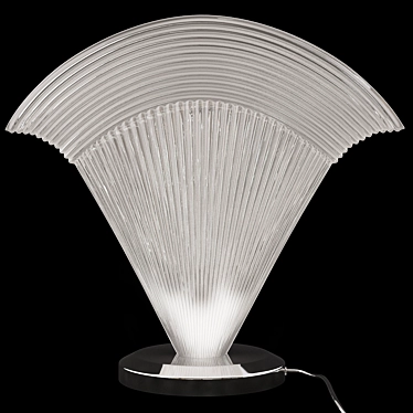 Venetian Murano Blow Glass Lamp 3D model image 1 