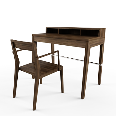 MINT Compactus Writing Desk 3D model image 1 