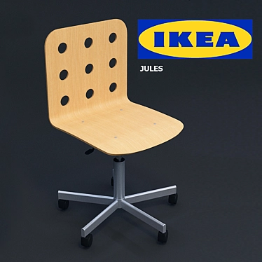 Sleek and Modern Ikea Jules 3D model image 1 