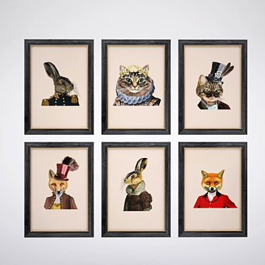 The Furnish Collection: 400x500mm Set 3D model image 1 