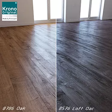 Krono Original Oak Laminate (No Plugins) 3D model image 1 