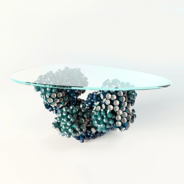 Coral Riff Coffee Table 3D model image 1 