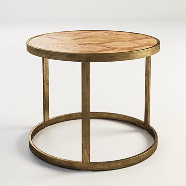 Gramercy Home Vernon Side Table 3D model image 1 