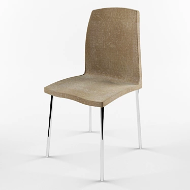 Modern Chair with Sleek Design 3D model image 1 