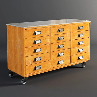 Vintage Industrial Chest of Drawers