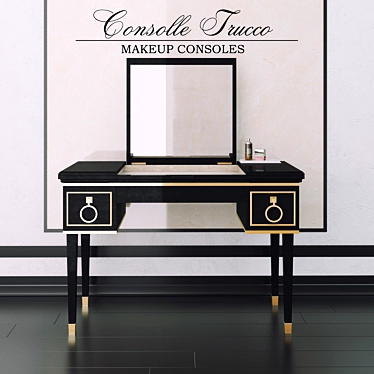 Luxury Lutetia Console: Elegant and Versatile 3D model image 1 