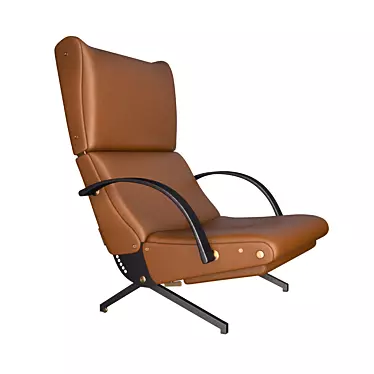 Tecno Spa Home Armchair - Sleek and Stylish 3D model image 1 