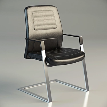 Neochair Roll Runner: Office Chair on Wheels 3D model image 1 