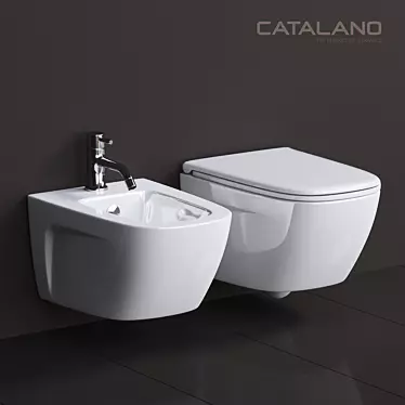 Catalano NewLight Modern Bathroom Vanity 3D model image 1 