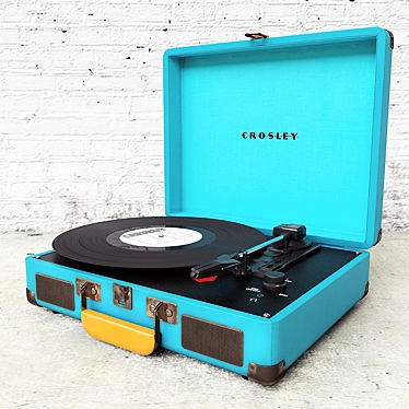 Crosley X UO Cruiser: Portable Vinyl Record Player 3D model image 1 