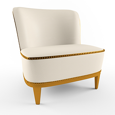 Cozy Comfort Lounge Chair 3D model image 1 