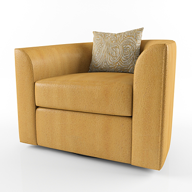 Cozy Comfort Lounge Chair 3D model image 1 