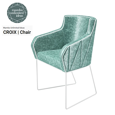 CROIX Chair: Elegant and Modern 3D model image 1 