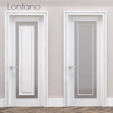 Elegant Lontano Doors by VPorte 3D model image 1 