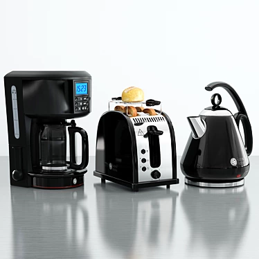 Russell Hobbs Kitchen Set: Stylish and Functional 3D model image 1 