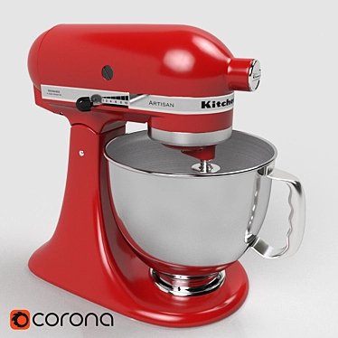 Ultimate Multi-Purpose KitchenAid Artisan 3D model image 1 