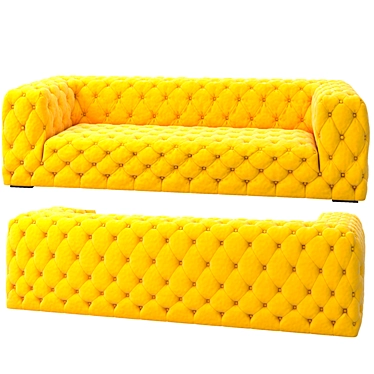 Couch Dark Goldenrod