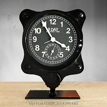1940S WWII 8-DAY CLOCK