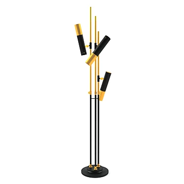 Modern Styled Floor Lamp 3D model image 1 