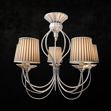 Elegant Classic Chandelier 3D model image 1 