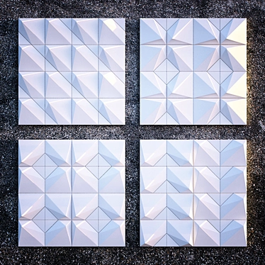 Eliza Mikus Panel Tiles 3D model image 1 