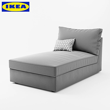 Comfy and Stylish IKEA Kivik 3D model image 1 
