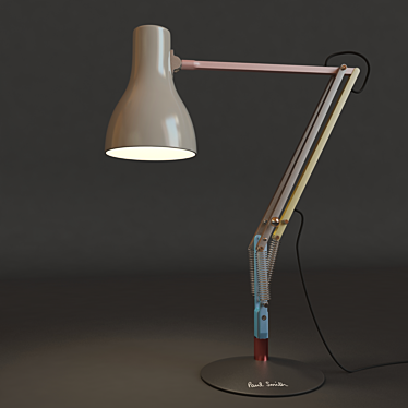Paul Smith Anglepoise Lamp - Fashionable and Functional 3D model image 1 