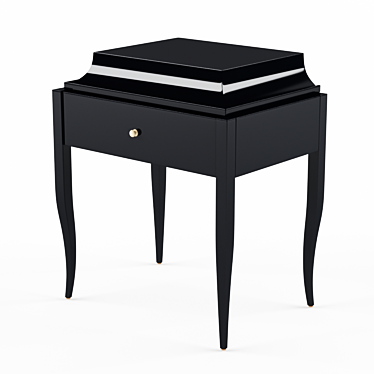 Elegant Petite Side Table 3D model image 1 