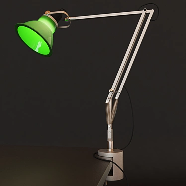 Versatile Clamp Lamp: Anglepoise Type 1228 3D model image 1 