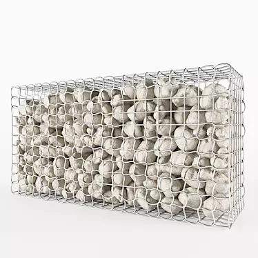 Modern Mesh Wall Décor 3D model image 1 