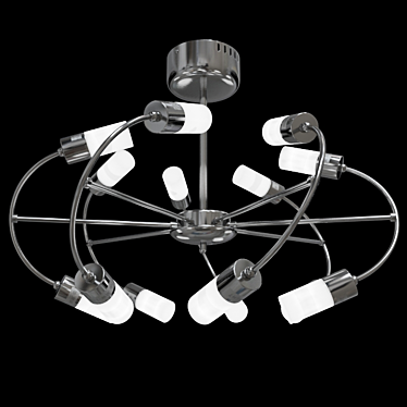 Elegant MW-LIGHT VEGA Chandelier 3D model image 1 