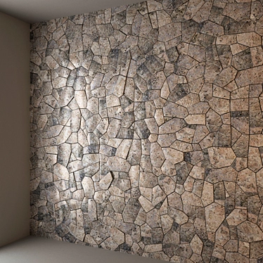 Title: 
Stone Vibe: 3D Max Decor Wall 3D model image 1 