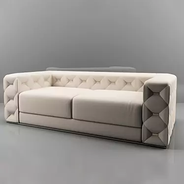Luxurious Cavalli Turner Sofa 3D model image 1 