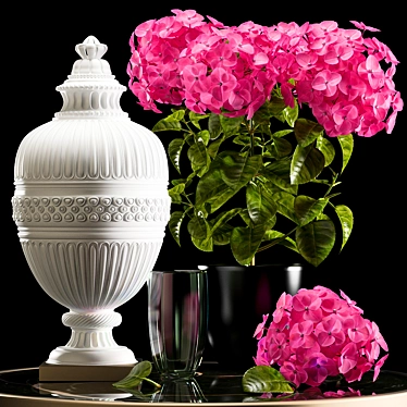 Blooming Beauties: Floral Set 2 3D model image 1 