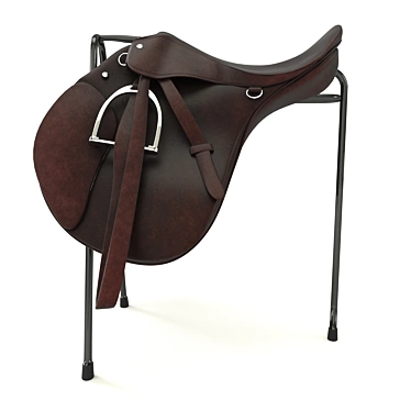 Sport Seat: Universal Sporting Saddle Stand 3D model image 1 