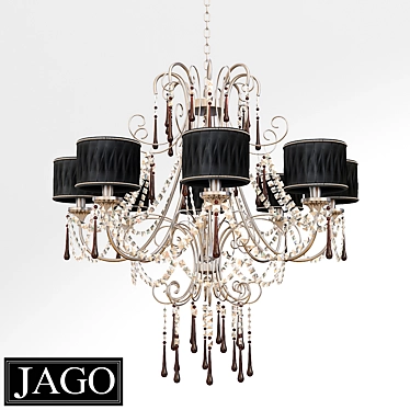 Elegant Jago NCS013 A Chandelier 3D model image 1 