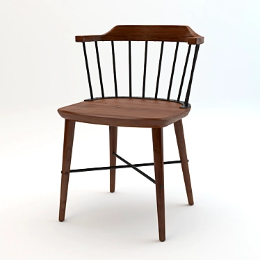 Stellar Works Exchange Chair 3D model image 1 
