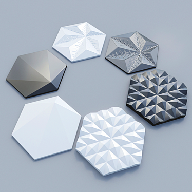Morpho Tile: Versatile, Starfish, Scale 3D model image 1 