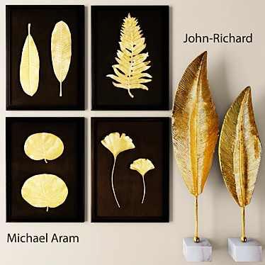 Artistic Collectibles: Aram & John-Richard 3D model image 1 