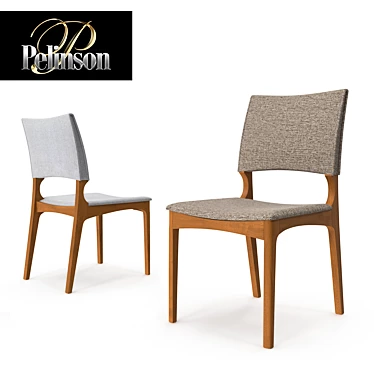 Elegant Brazilian Made Chair 3D model image 1 