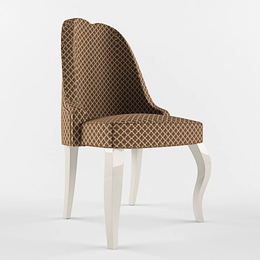 Cavio Verona Chair: Art Deco Style 3D model image 1 