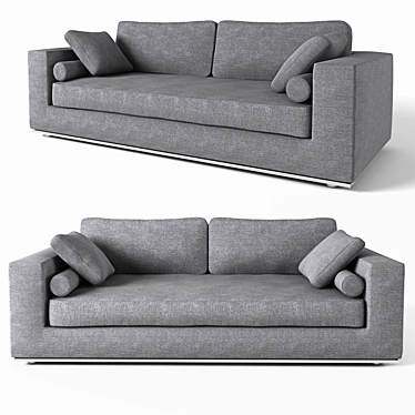 Elegant Eichholtz Sofa Atlanta 3D model image 1 