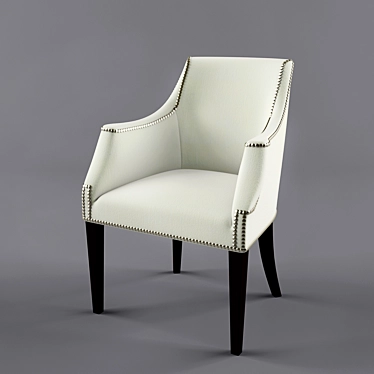 Tribeca Upholstered Chair 3D model image 1 