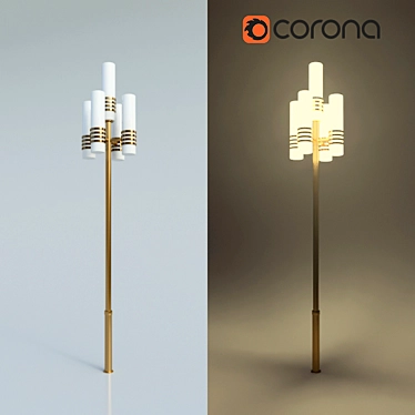 Night & Day Street Light 3D Model 3D model image 1 