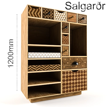 Salgarðr chest of drawers in the Scandinavian style