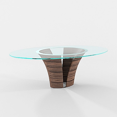 Elio Oval Nova Table 3D model image 1 